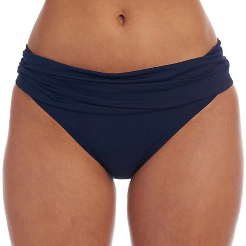 La Blanca Women's Island Goddess Hipster Bottom - Indigo  Size: US8